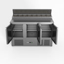 Thermaster Fed-X Three Door Salad Prep Fridge XGNS1300D