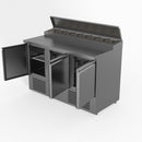 Thermaster Fed-X Three Door Salad Prep Fridge XGNS1300D