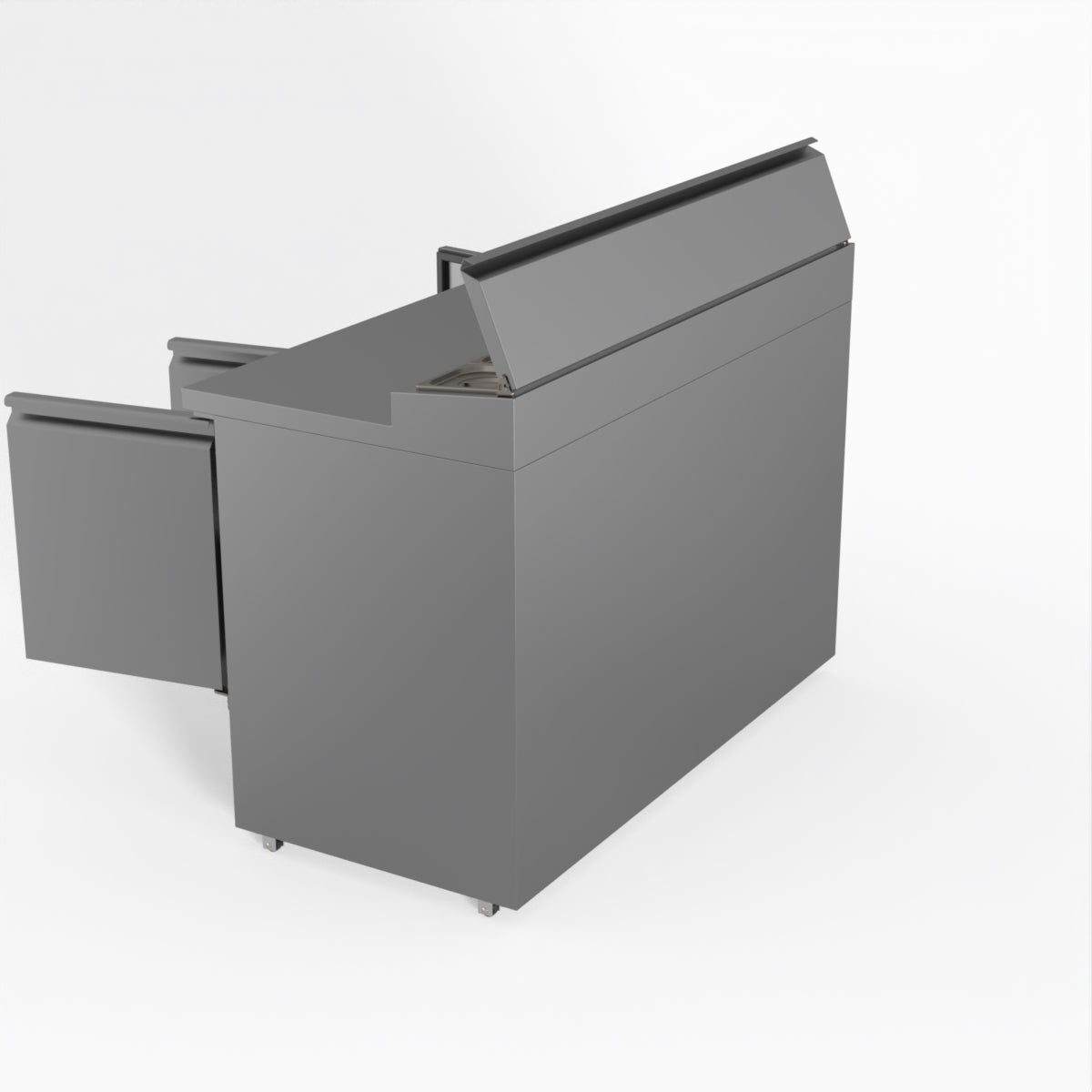 Thermaster Fed-X Three Door Salad Prep Fridge XGNS1300D