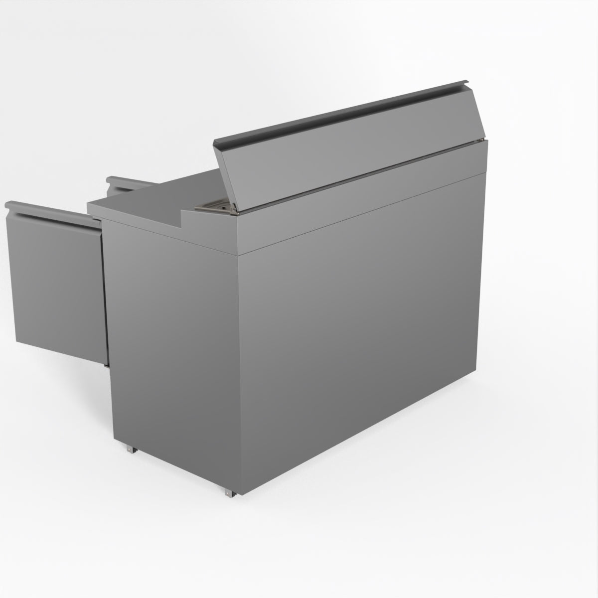 Thermaster Fed-X Three Door Salad Prep Fridge XGNS1300D