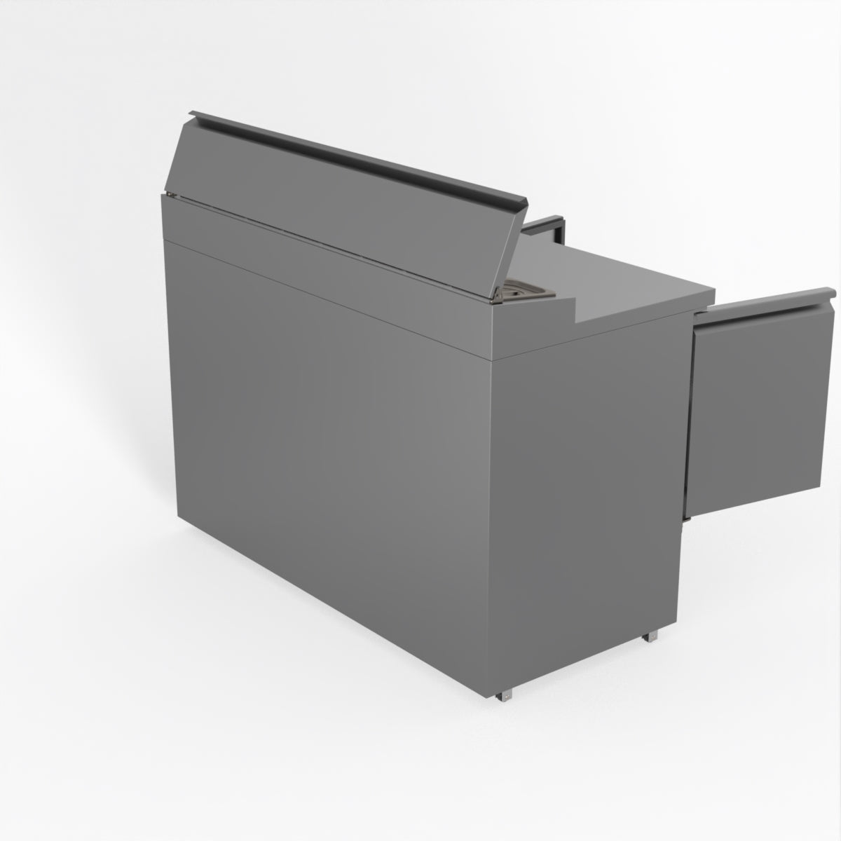 Thermaster Fed-X Three Door Salad Prep Fridge XGNS1300D