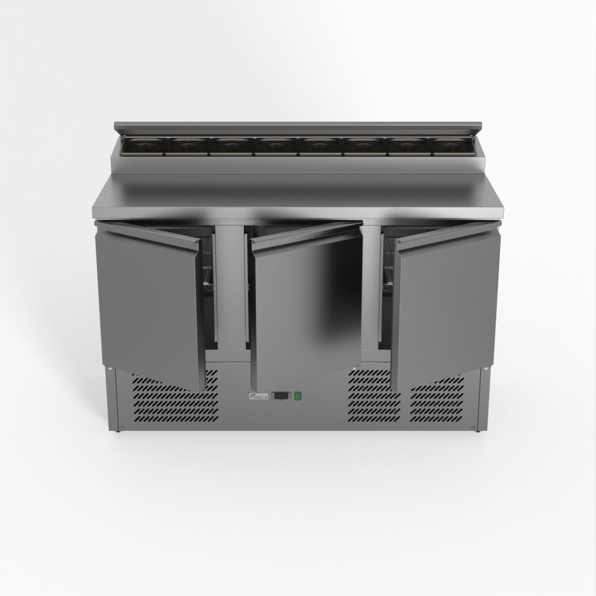 Thermaster Fed-X Three Door Salad Prep Fridge XGNS1300D