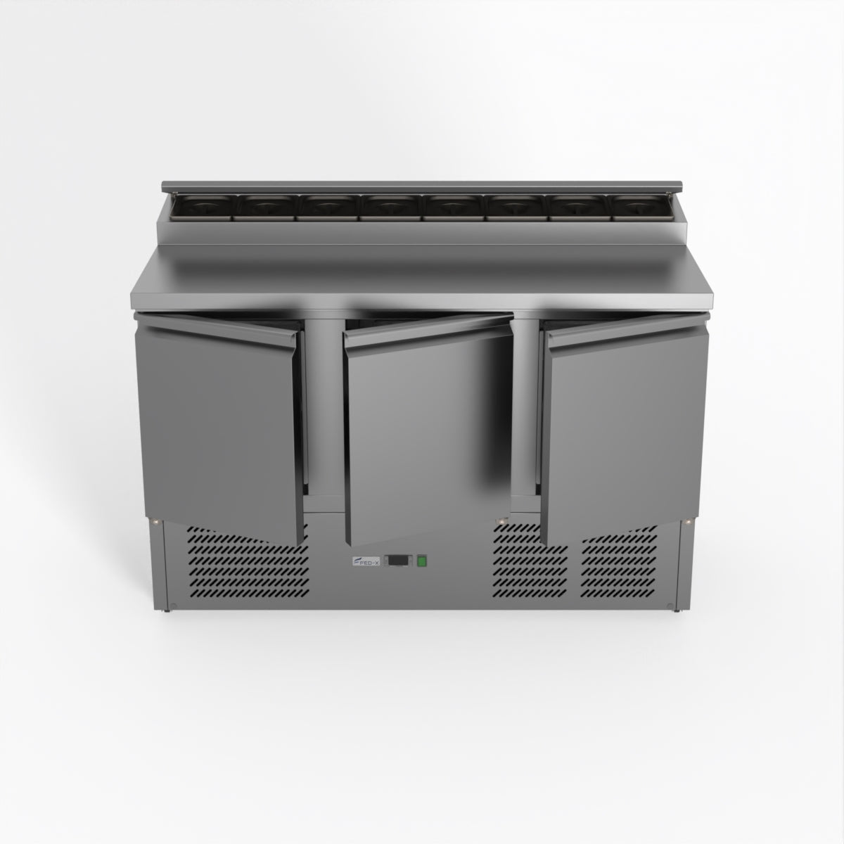 Thermaster Fed-X Three Door Salad Prep Fridge XGNS1300D