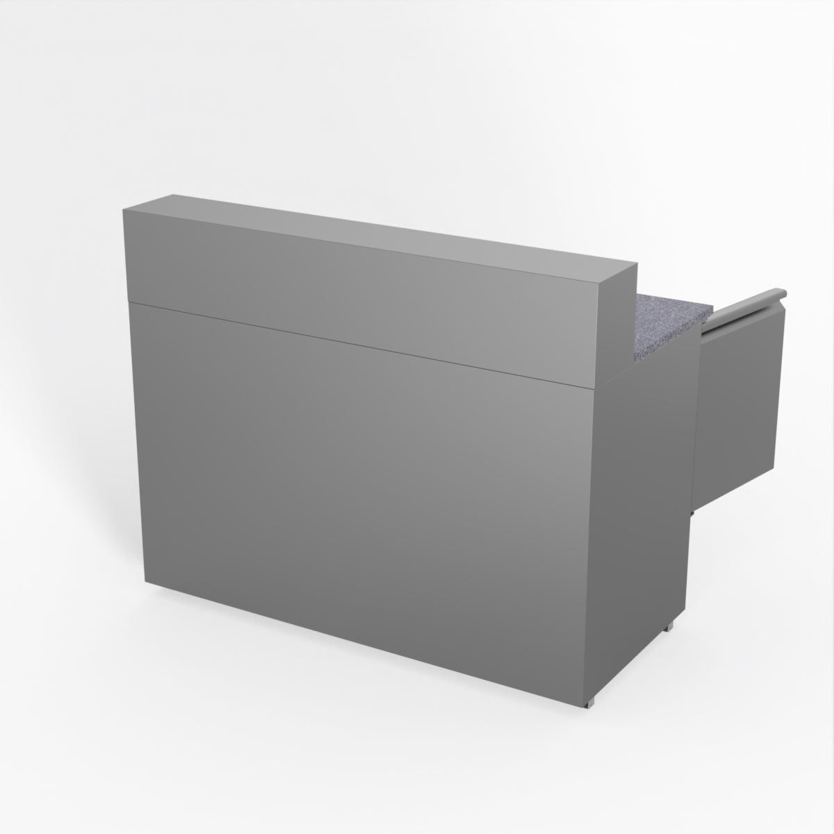 Thermaster Fed-X Three Door Salad Prep Fridge With Marble Top XGNS1300E