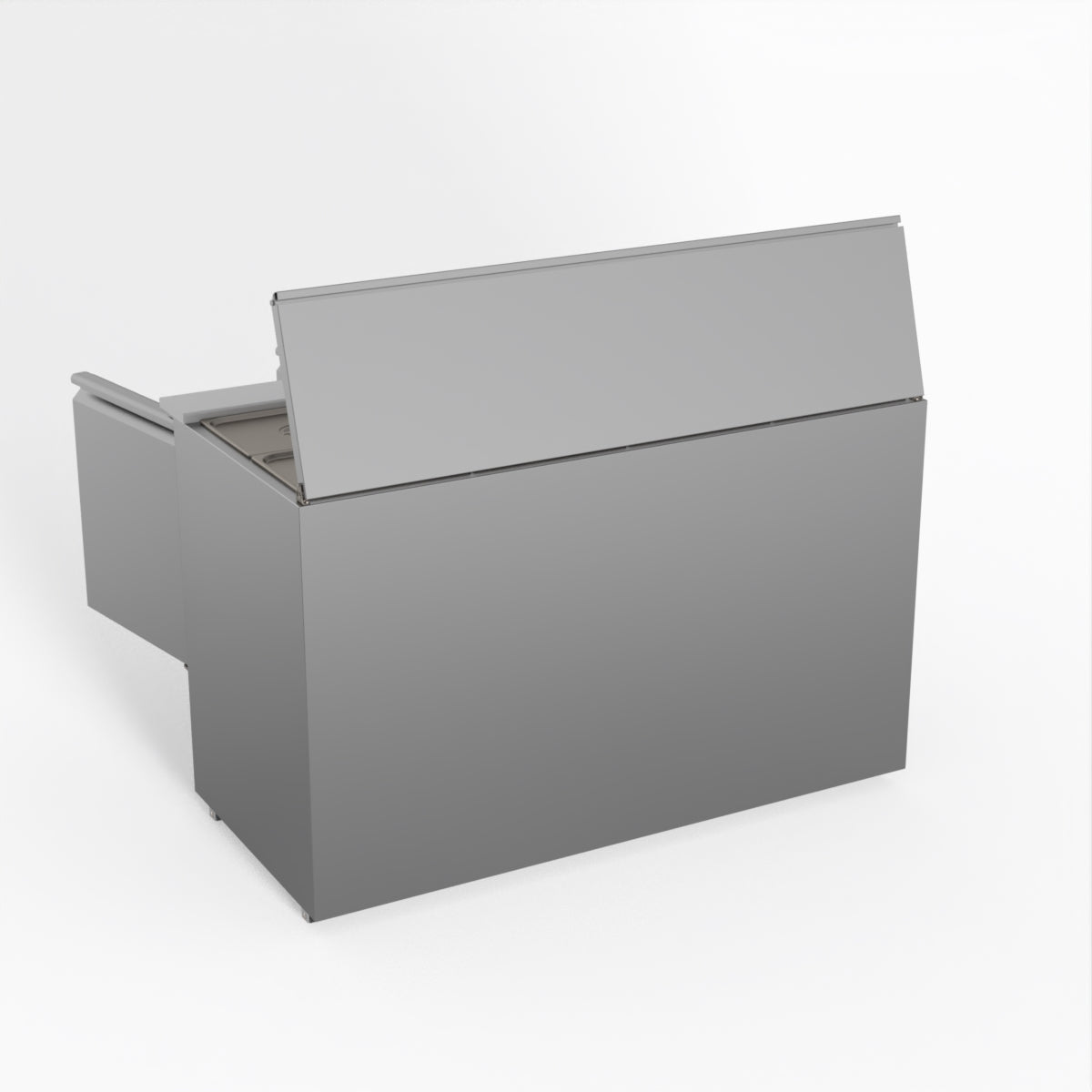 Thermaster Fed-X Three Door Salad Prep Fridge XGNS1300S