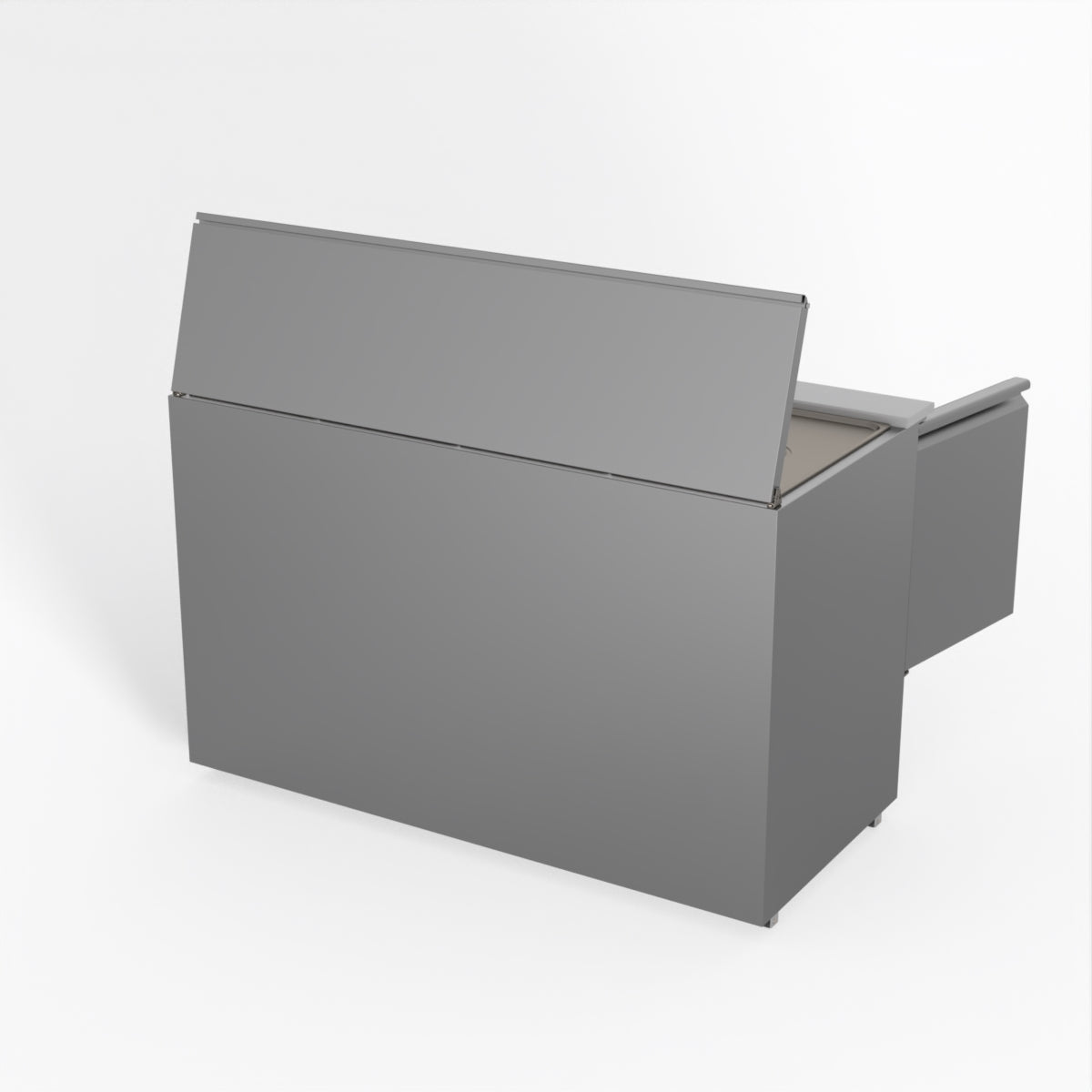 Thermaster Fed-X Three Door Salad Prep Fridge XGNS1300S