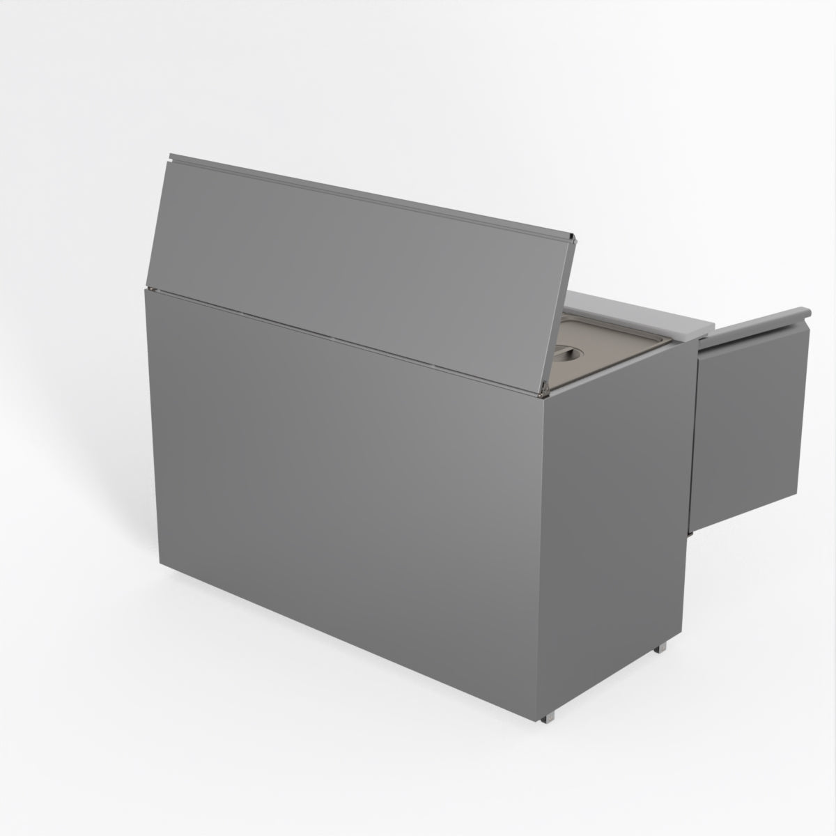 Thermaster Fed-X Three Door Salad Prep Fridge XGNS1300S