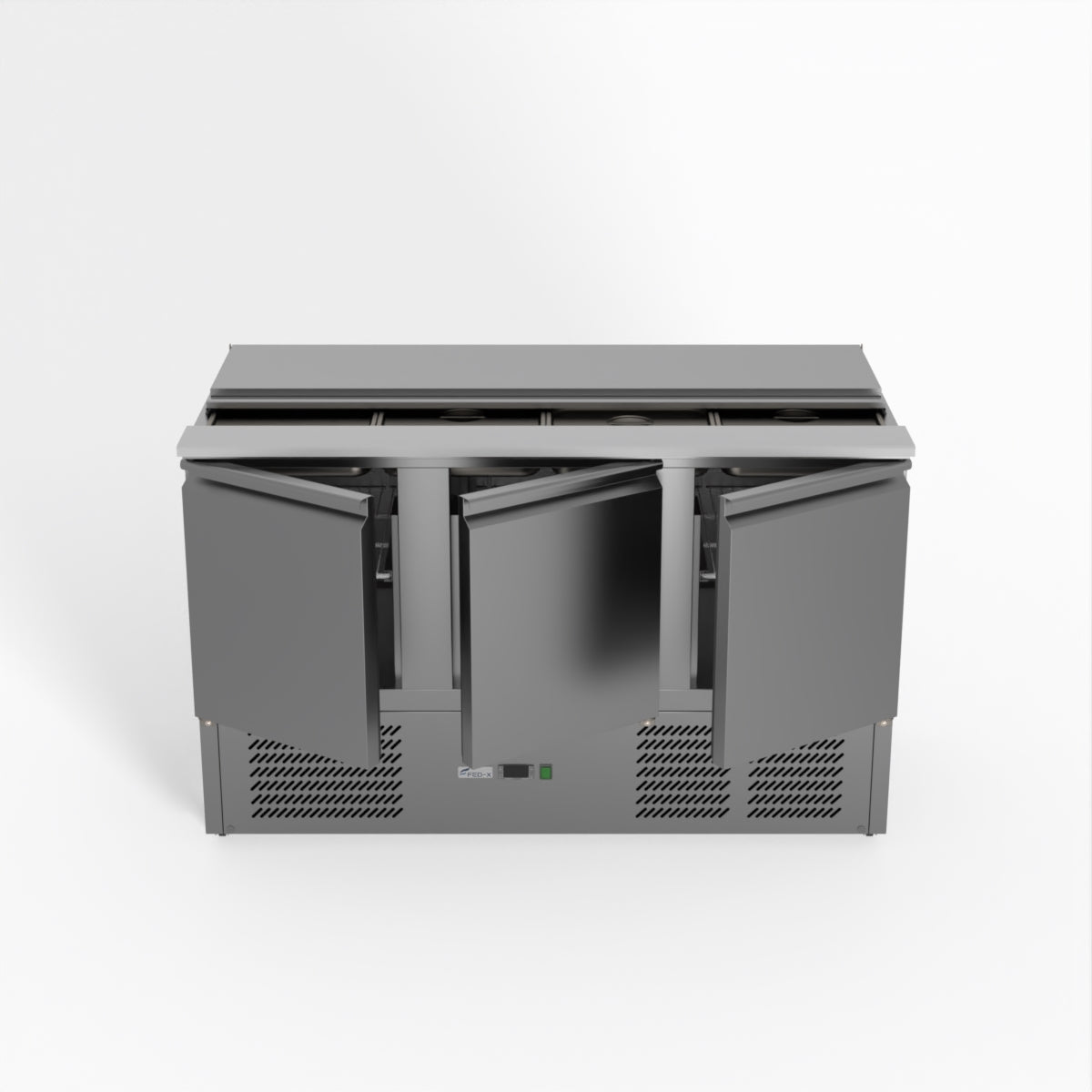 Thermaster Fed-X Three Door Salad Prep Fridge XGNS1300S