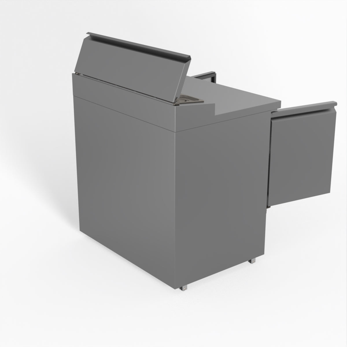 Thermaster Fed-X Two Door Salad Prep Fridge XGNS900D