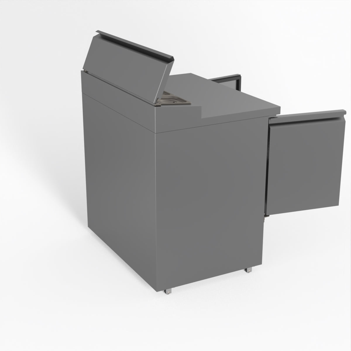 Thermaster Fed-X Two Door Salad Prep Fridge XGNS900D