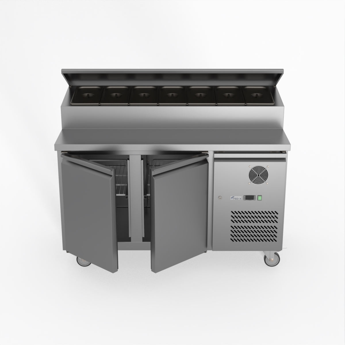 Thermaster Fed-X S/S Two Door Sandwich Counter XSS7C13S2V