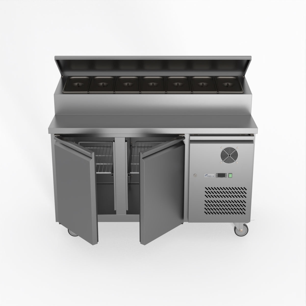 Thermaster Fed-X S/S Two Door Sandwich Counter XSS7C13S2V