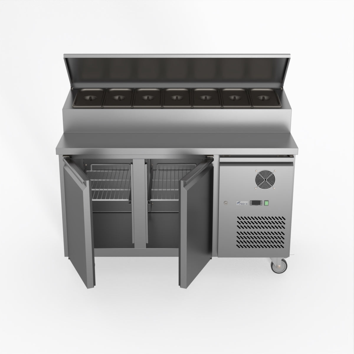 Thermaster Fed-X S/S Two Door Sandwich Counter XSS7C13S2V