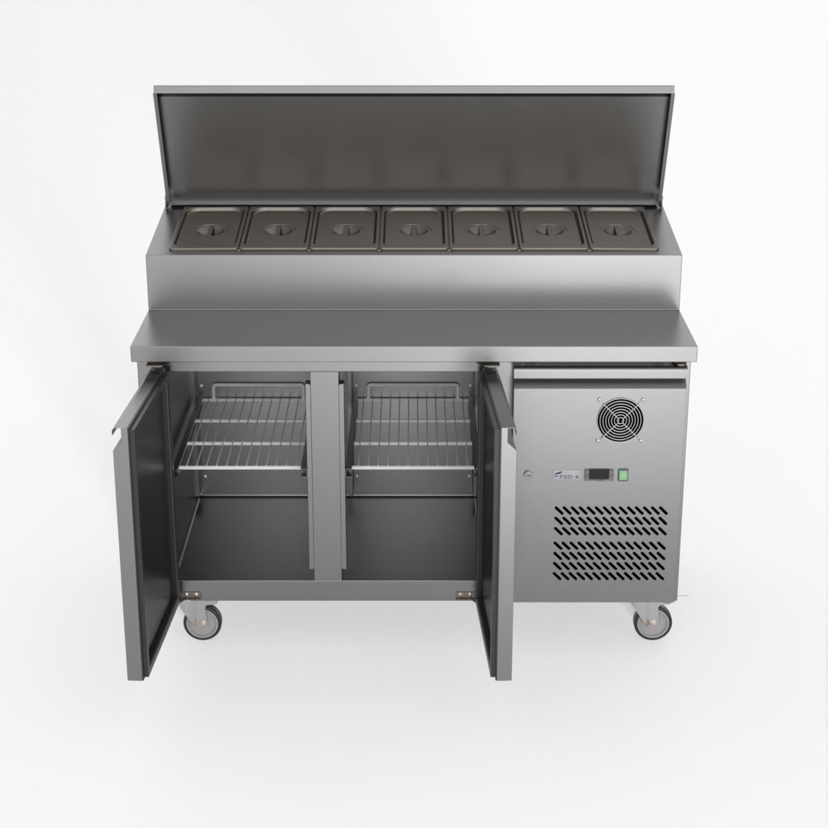 Thermaster Fed-X S/S Two Door Sandwich Counter XSS7C13S2V