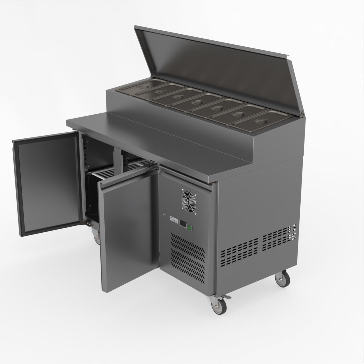 Thermaster Fed-X S/S Two Door Sandwich Counter XSS7C13S2V