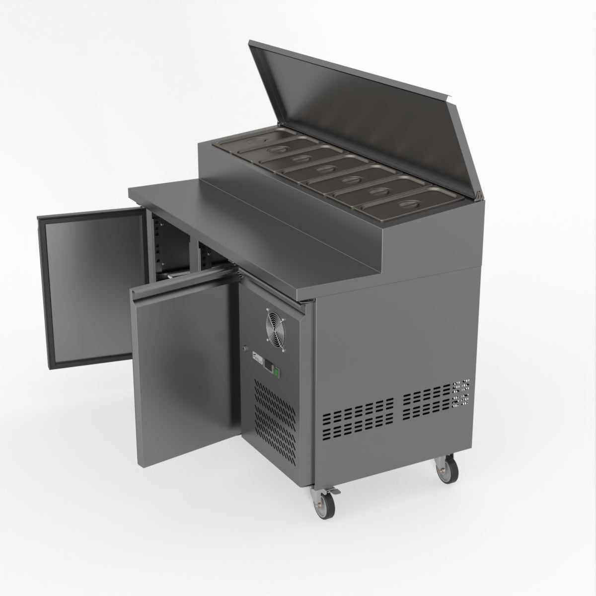 Thermaster Fed-X S/S Two Door Sandwich Counter XSS7C13S2V