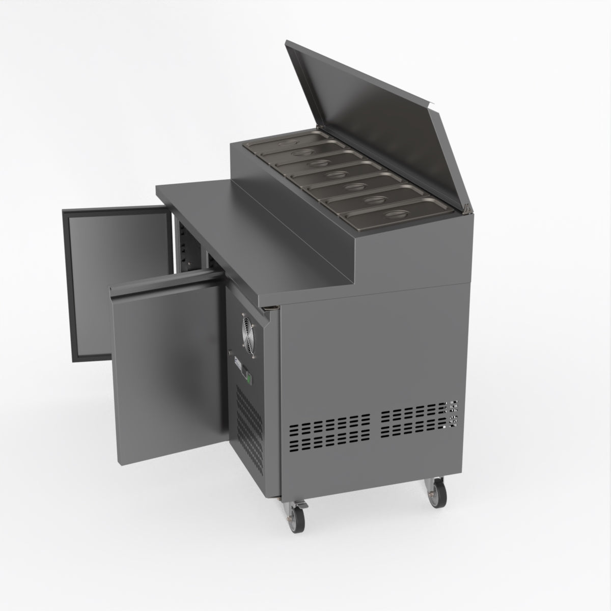 Thermaster Fed-X S/S Two Door Sandwich Counter XSS7C13S2V