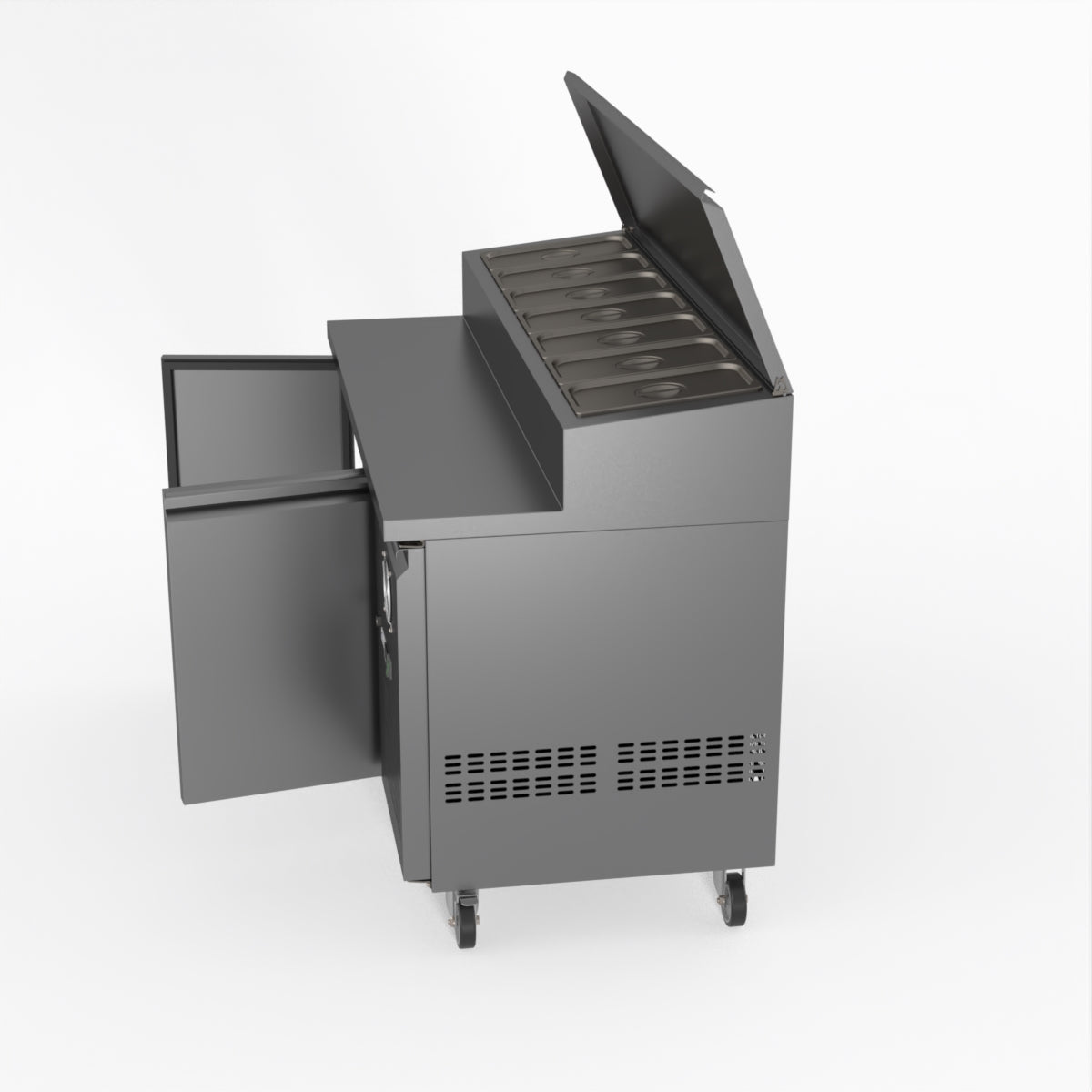 Thermaster Fed-X S/S Two Door Sandwich Counter XSS7C13S2V