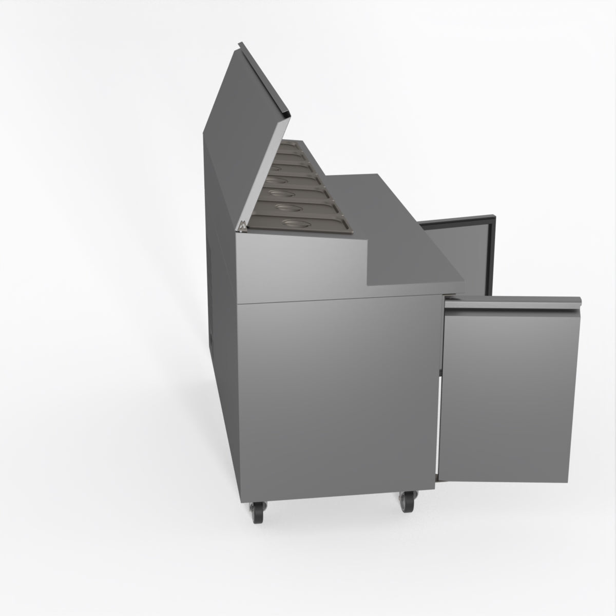 Thermaster Fed-X S/S Two Door Sandwich Counter XSS7C13S2V