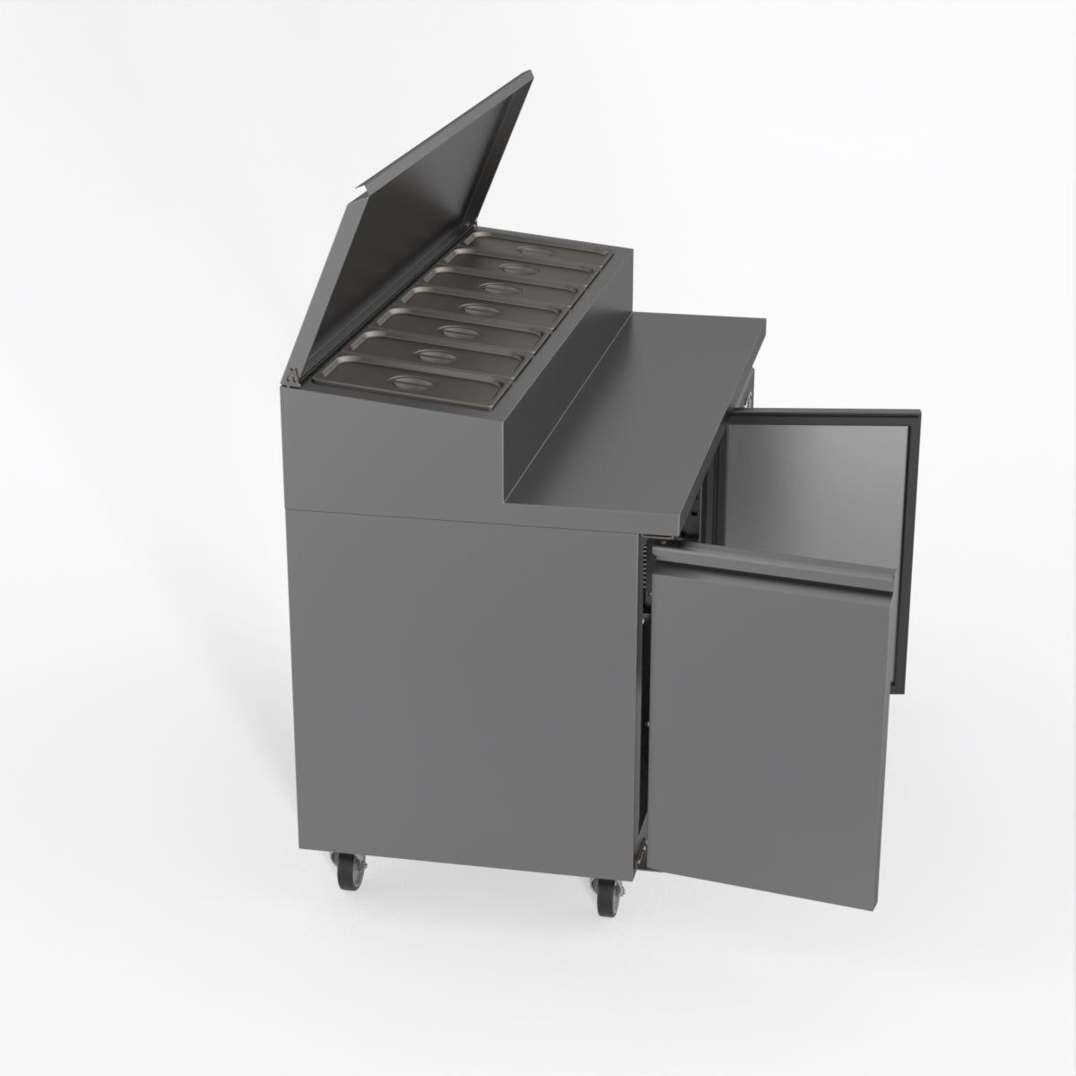 Thermaster Fed-X S/S Two Door Sandwich Counter XSS7C13S2V