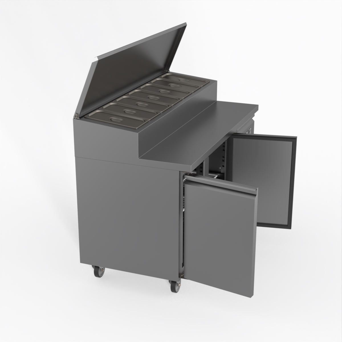 Thermaster Fed-X S/S Two Door Sandwich Counter XSS7C13S2V