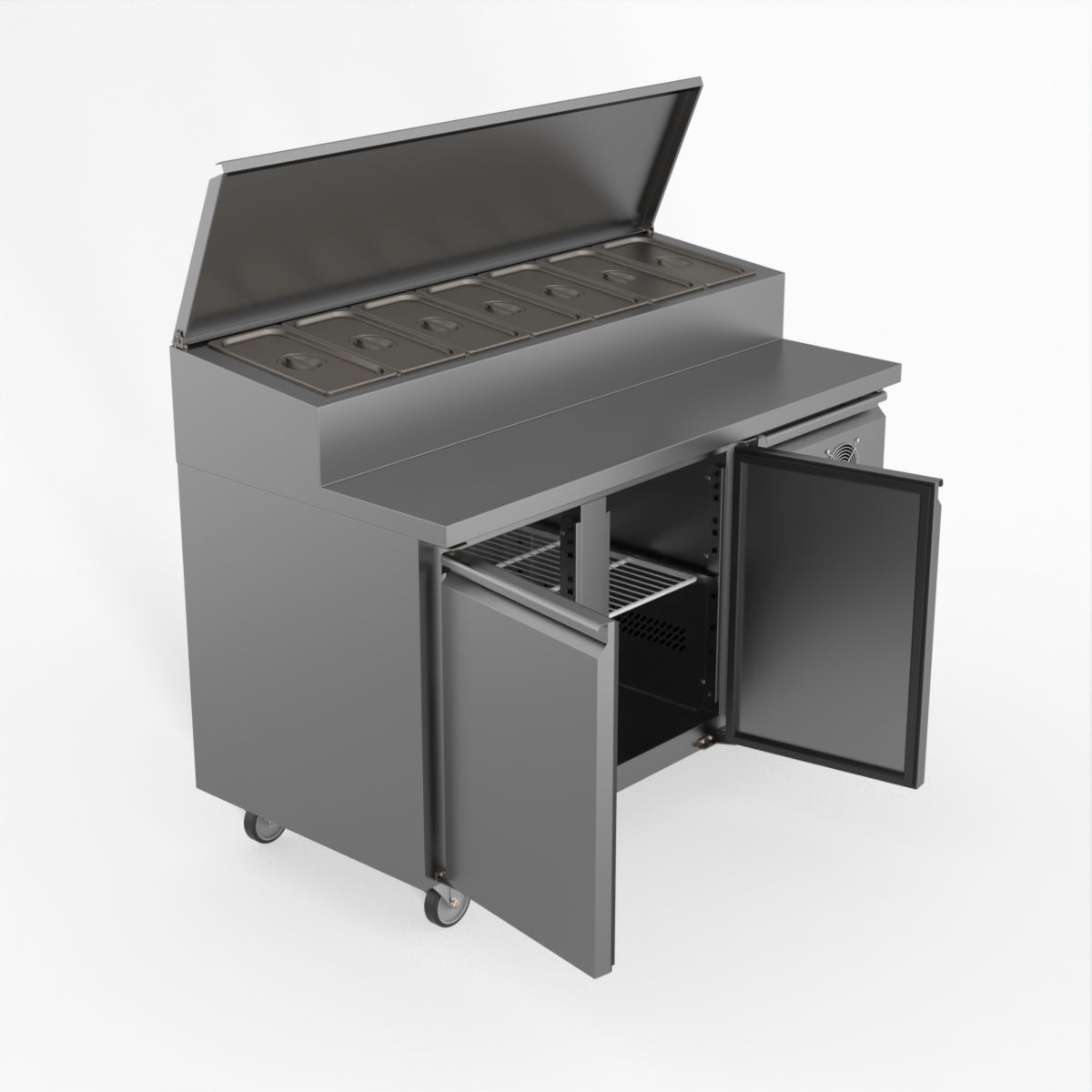 Thermaster Fed-X S/S Two Door Sandwich Counter XSS7C13S2V