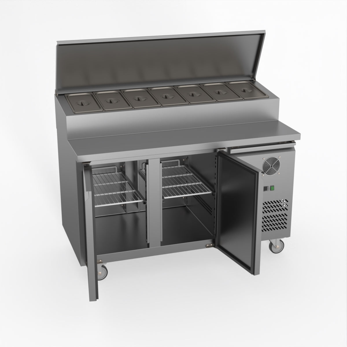 Thermaster Fed-X S/S Two Door Sandwich Counter XSS7C13S2V