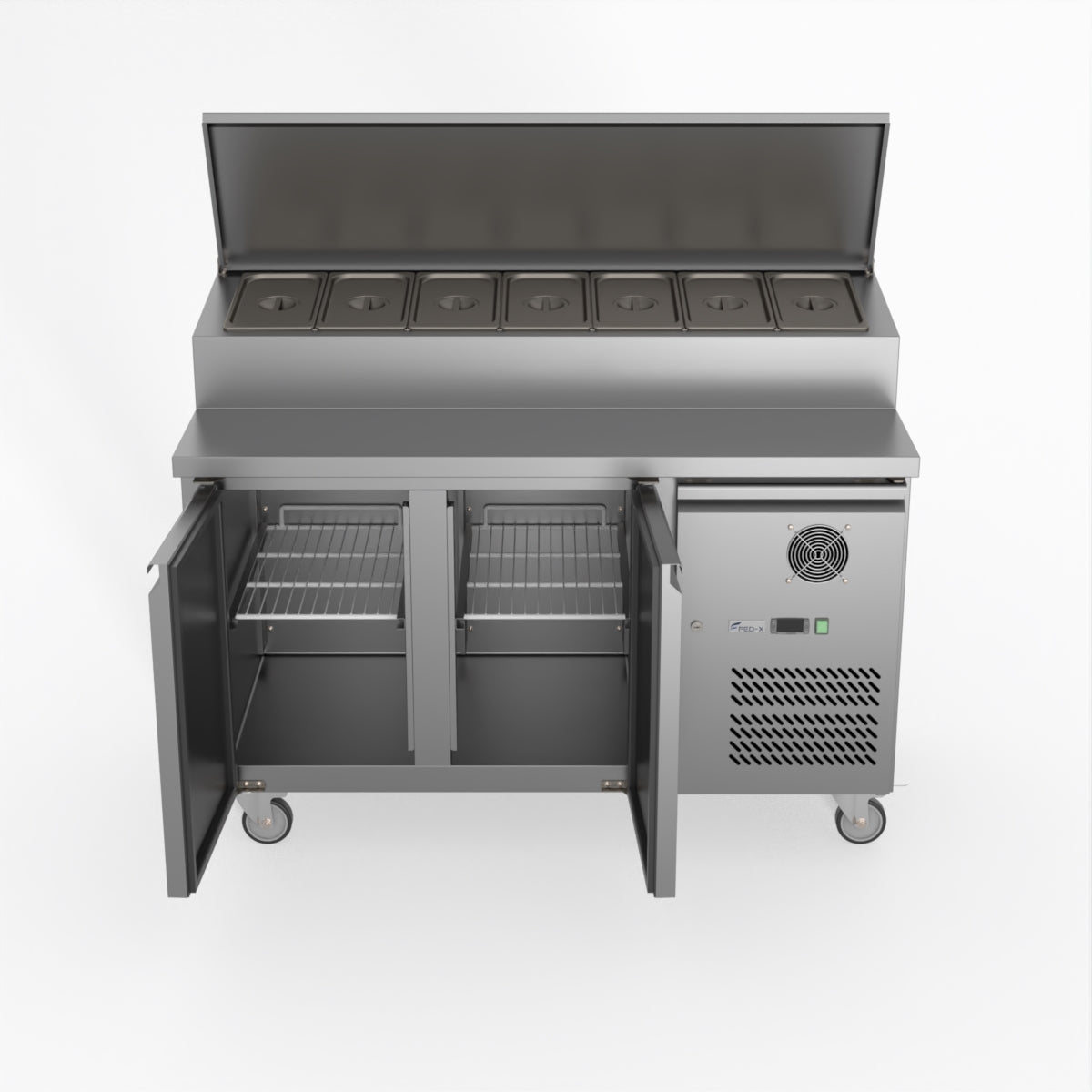 Thermaster Fed-X S/S Two Door Sandwich Counter XSS7C13S2V