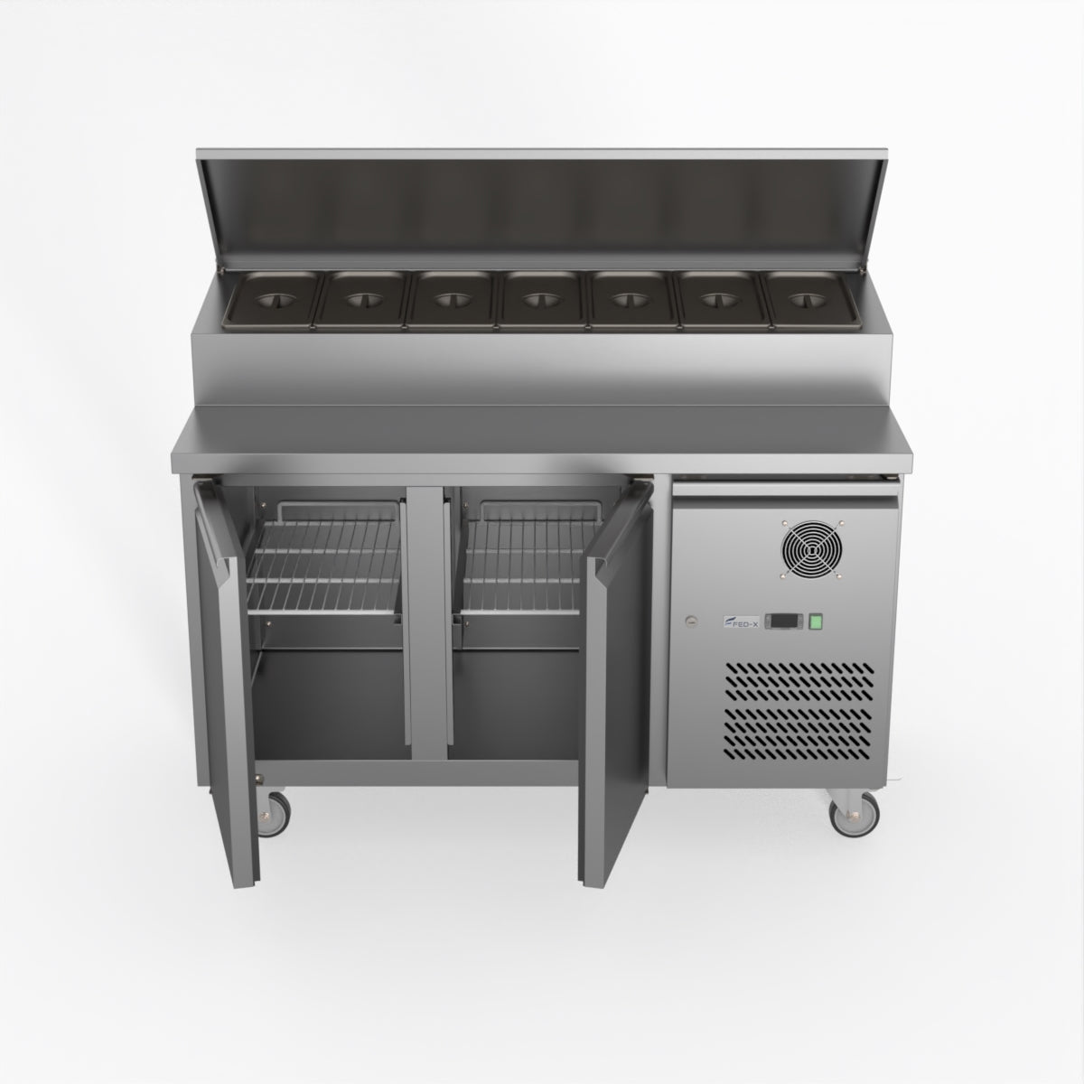 Thermaster Fed-X S/S Two Door Sandwich Counter XSS7C13S2V