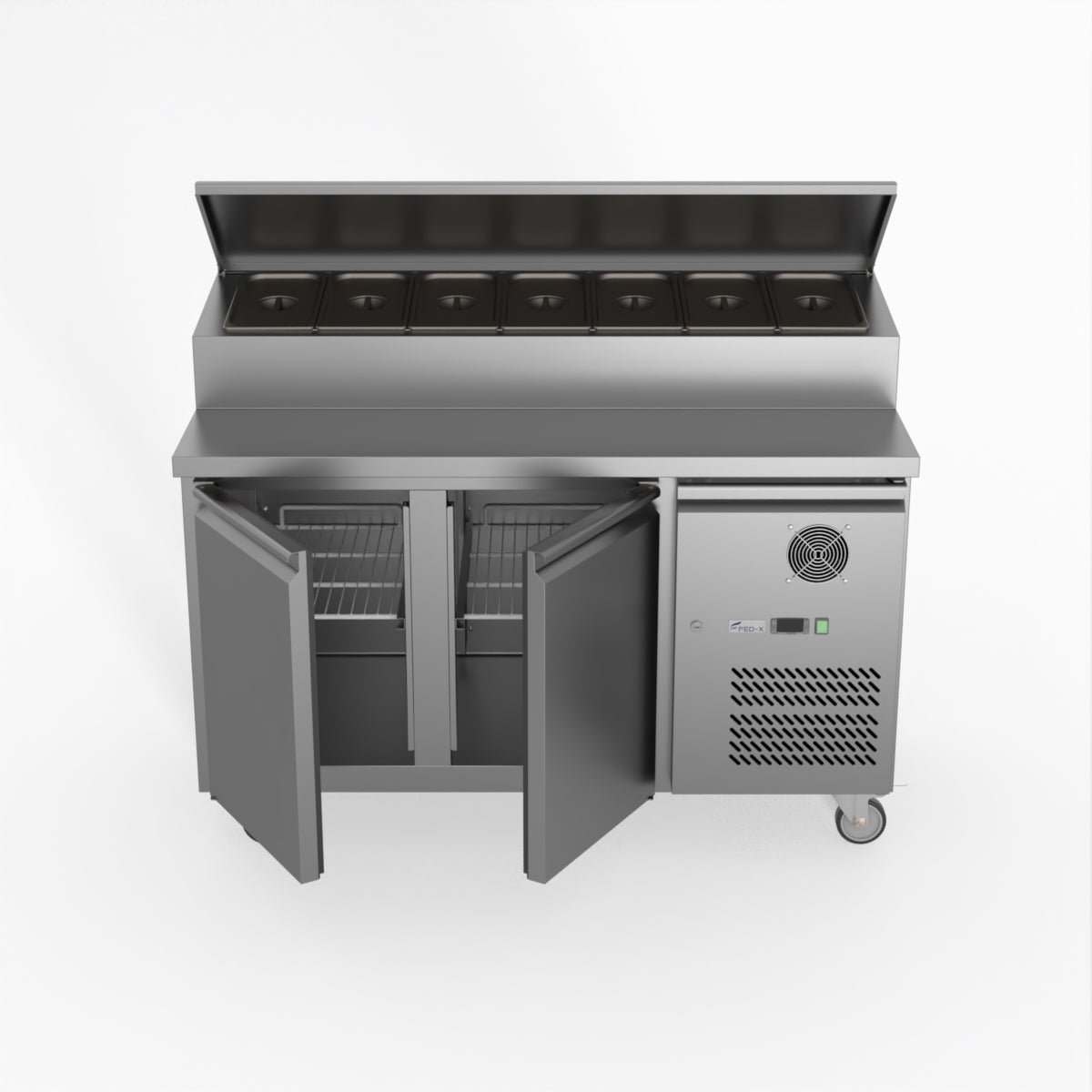 Thermaster Fed-X S/S Two Door Sandwich Counter XSS7C13S2V