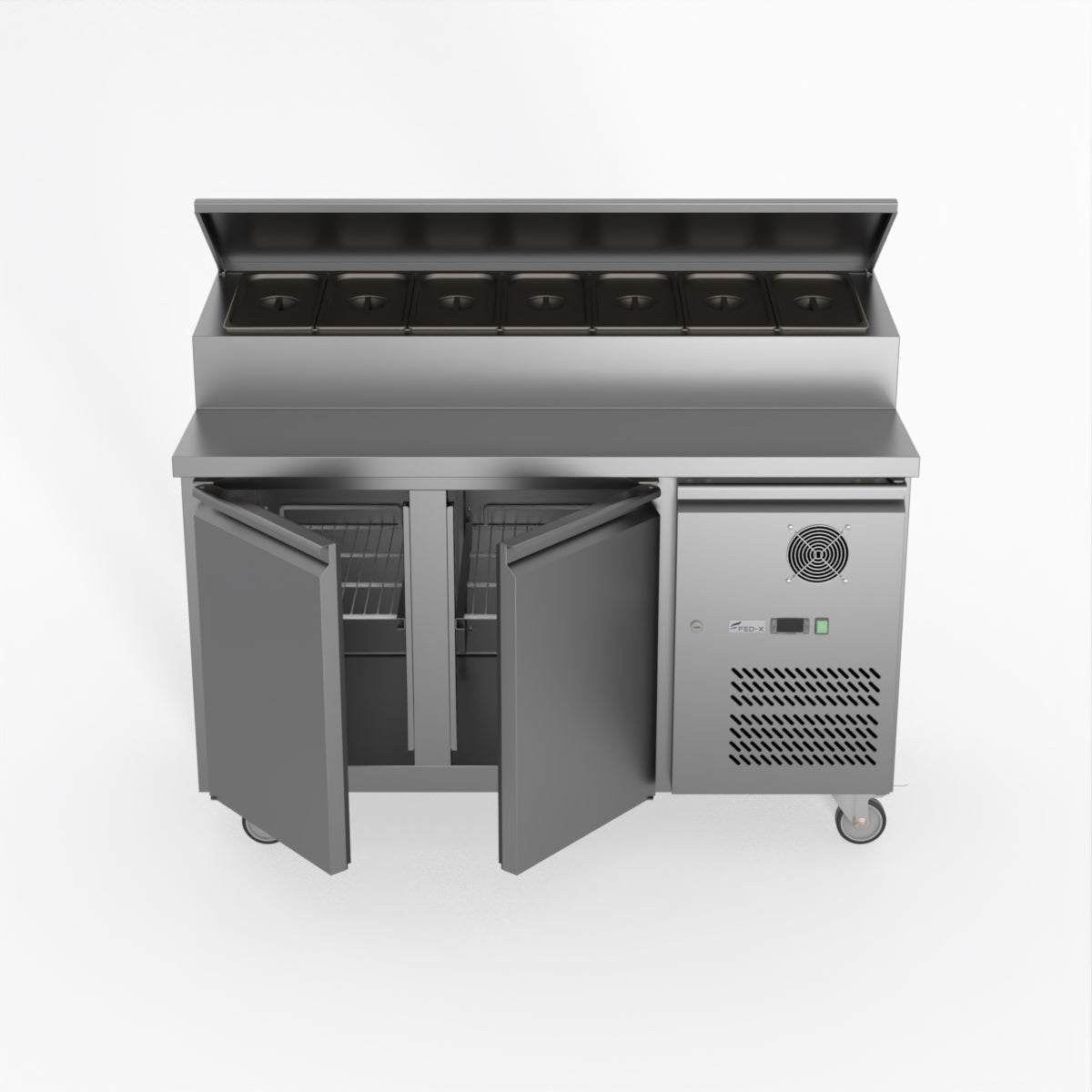 Thermaster Fed-X S/S Two Door Sandwich Counter XSS7C13S2V