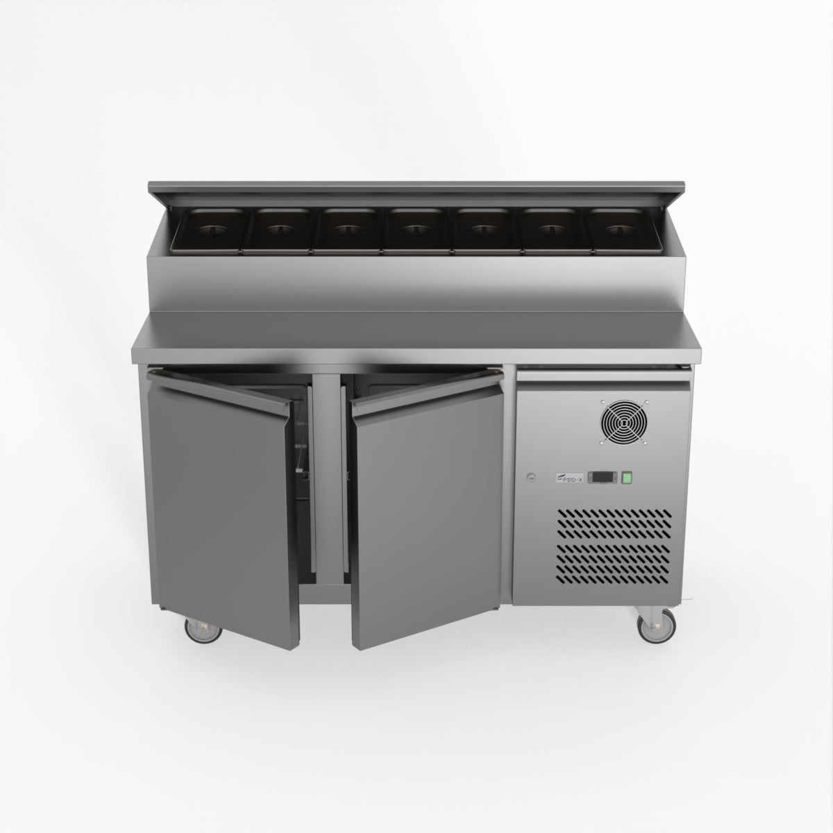 Thermaster Fed-X S/S Two Door Sandwich Counter XSS7C13S2V