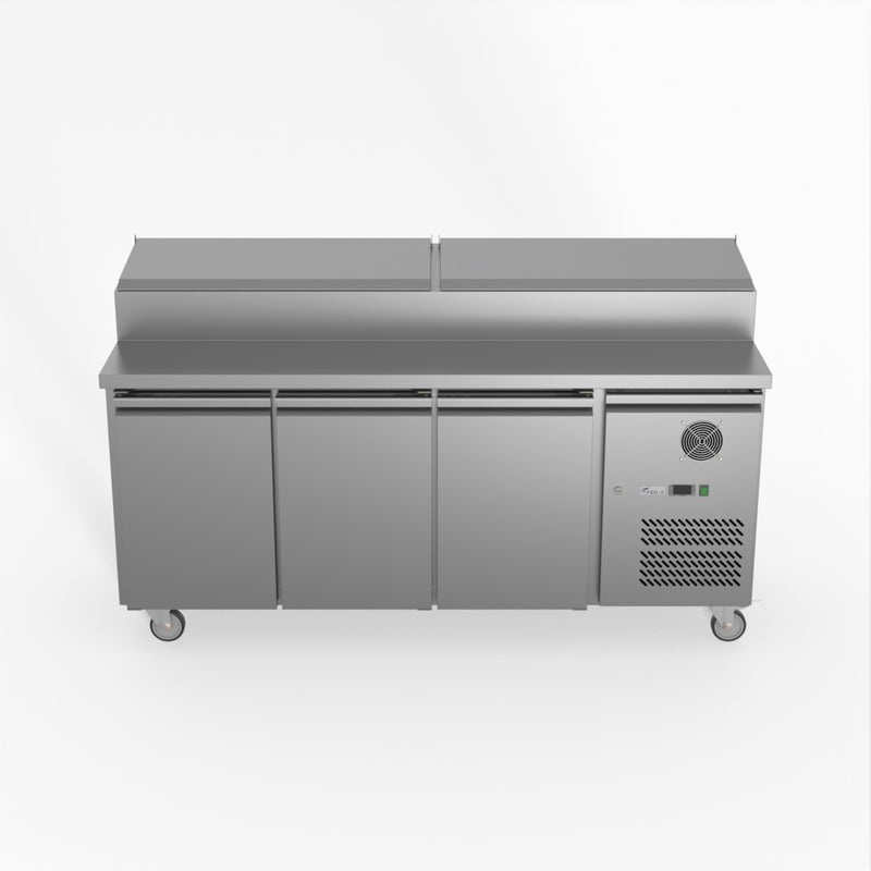 Thermaster Fed-X S/S Three Door Sandwich Counter XSS7C18S3V