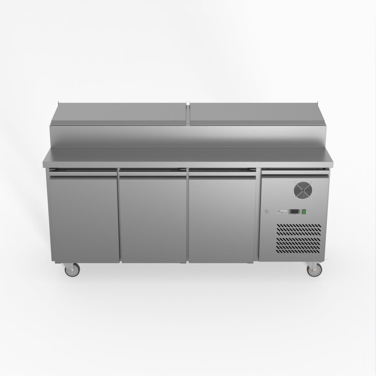 Thermaster Fed-X S/S Three Door Sandwich Counter XSS7C18S3V