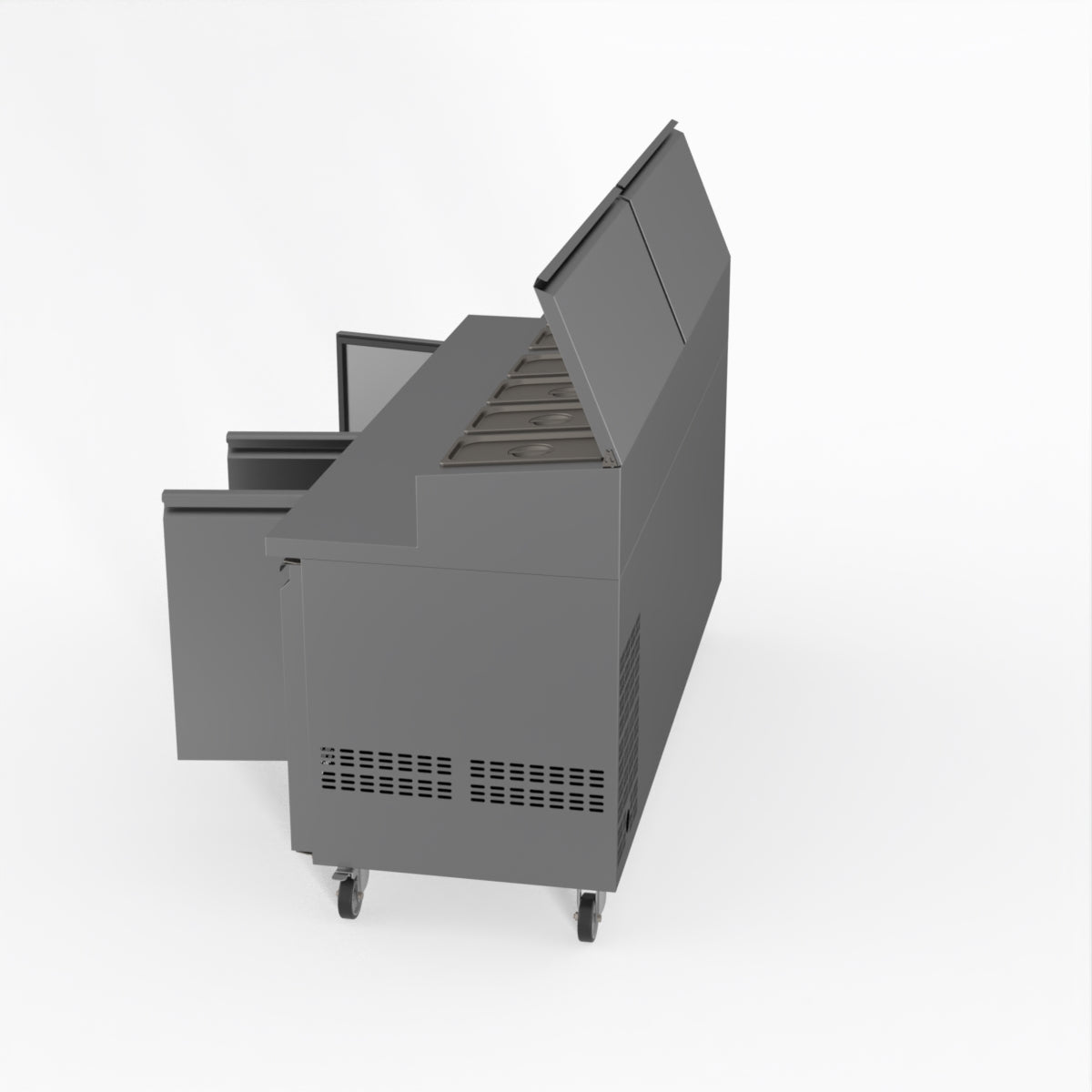Thermaster Fed-X S/S Three Door Sandwich Counter XSS7C18S3V