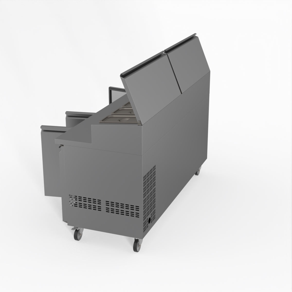 Thermaster Fed-X S/S Three Door Sandwich Counter XSS7C18S3V