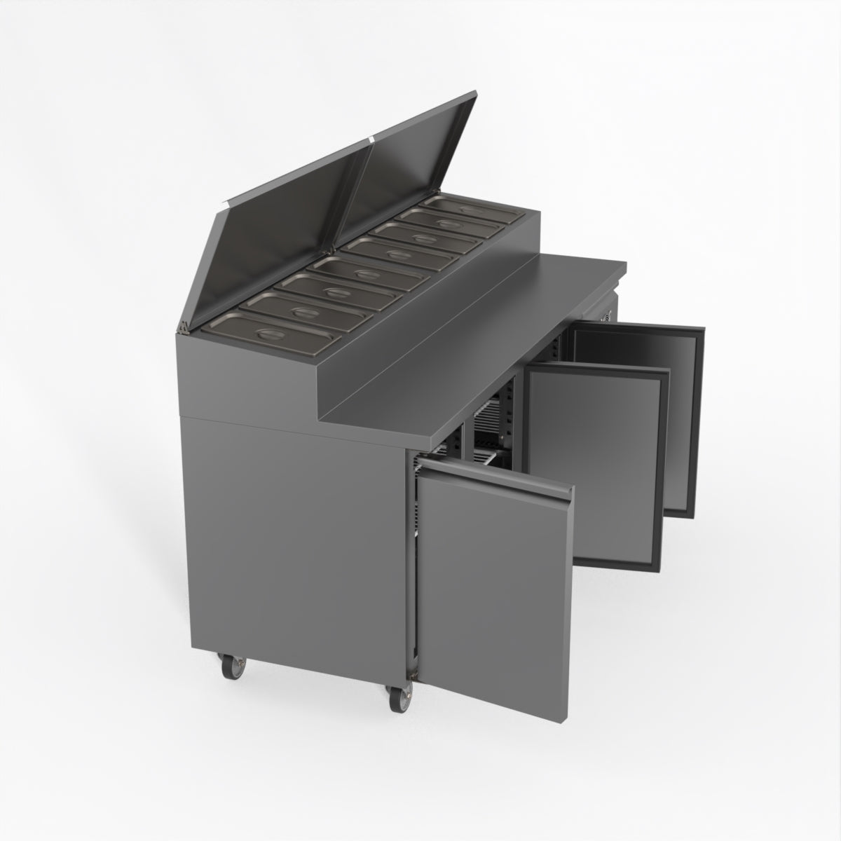 Thermaster Fed-X S/S Three Door Sandwich Counter XSS7C18S3V