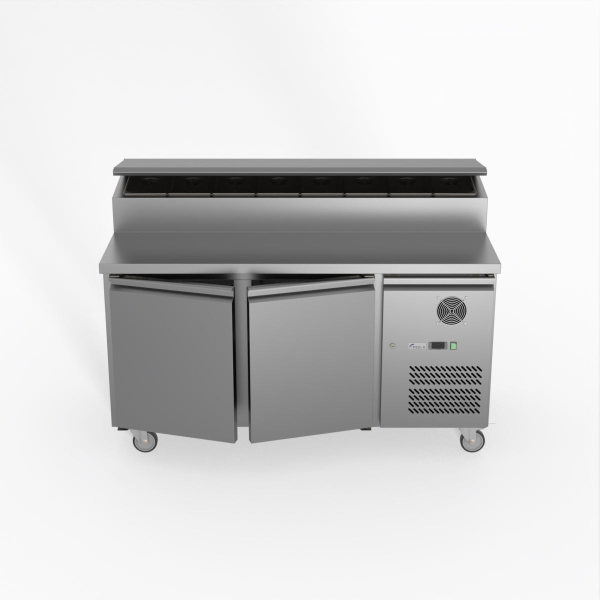 Thermaster Fed-X S/S Two Door Sandwich Counter XSS8C15S2V