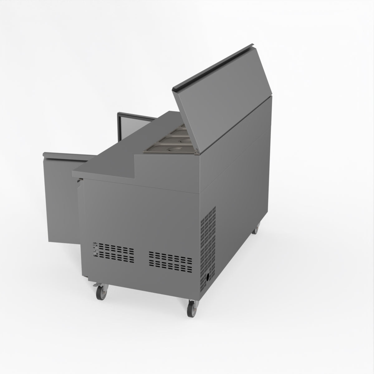 Thermaster Fed-X S/S Two Door Sandwich Counter XSS8C15S2V