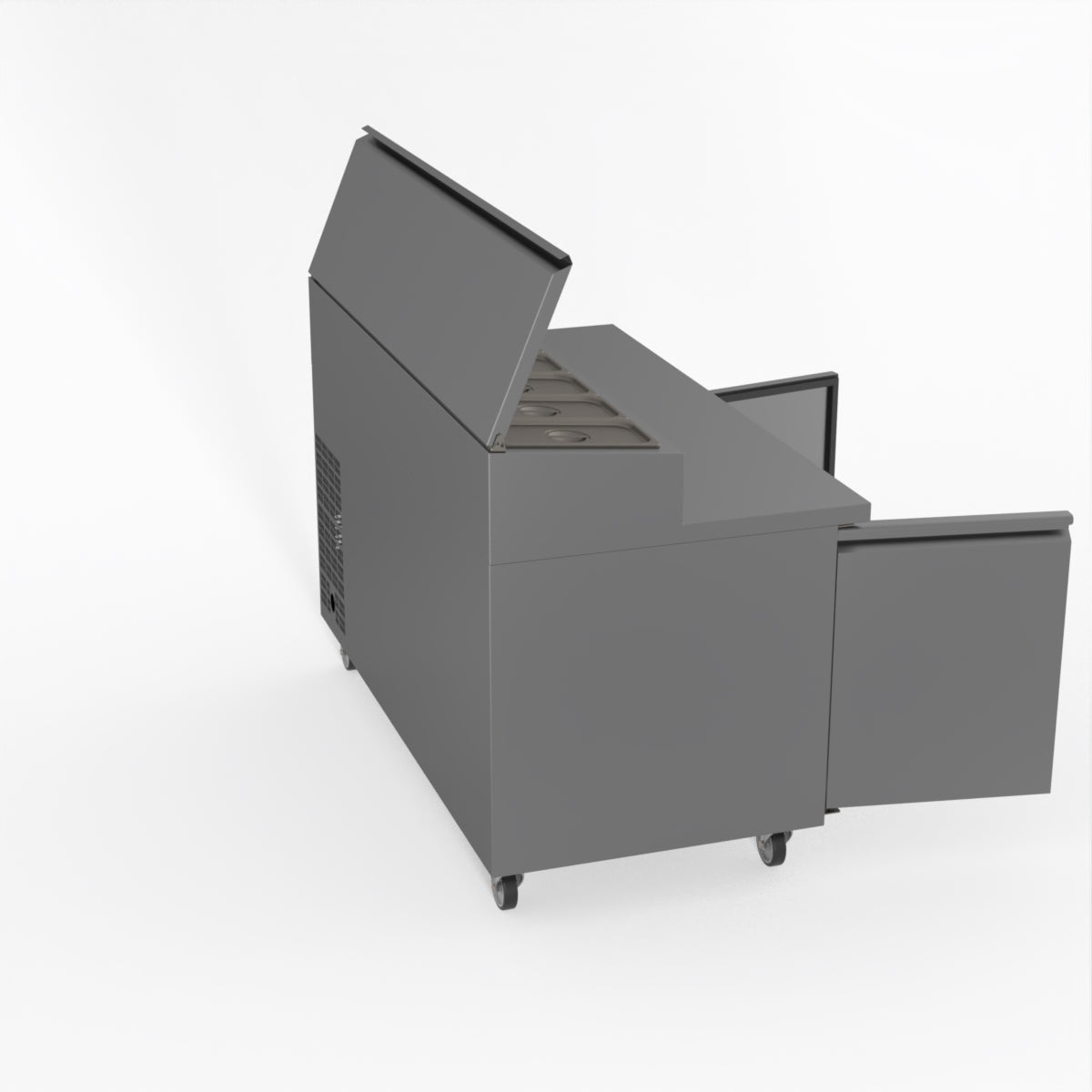 Thermaster Fed-X S/S Two Door Sandwich Counter XSS8C15S2V