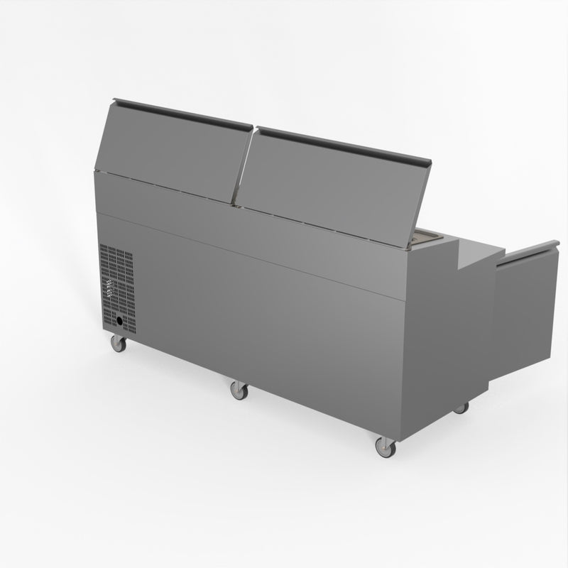 Thermaster Fed-X S/S Three Door Sandwich Counter XSS8C20S3V