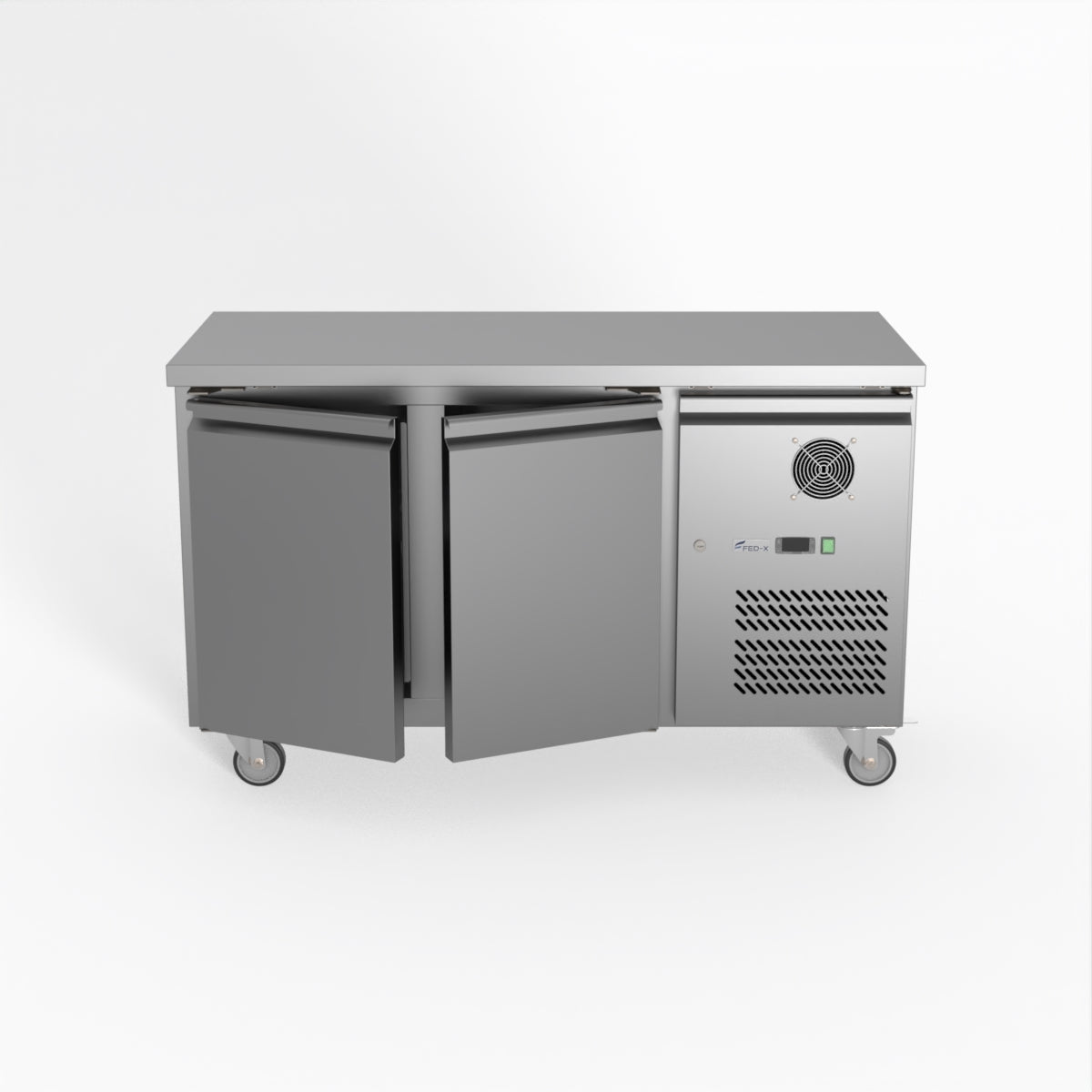 Thermaster Fed-X S/S Two Door Bench Fridge XUB6C13S2V