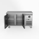 Thermaster Fed-X S/S Two Door Bench Fridge XUB6C13S2V