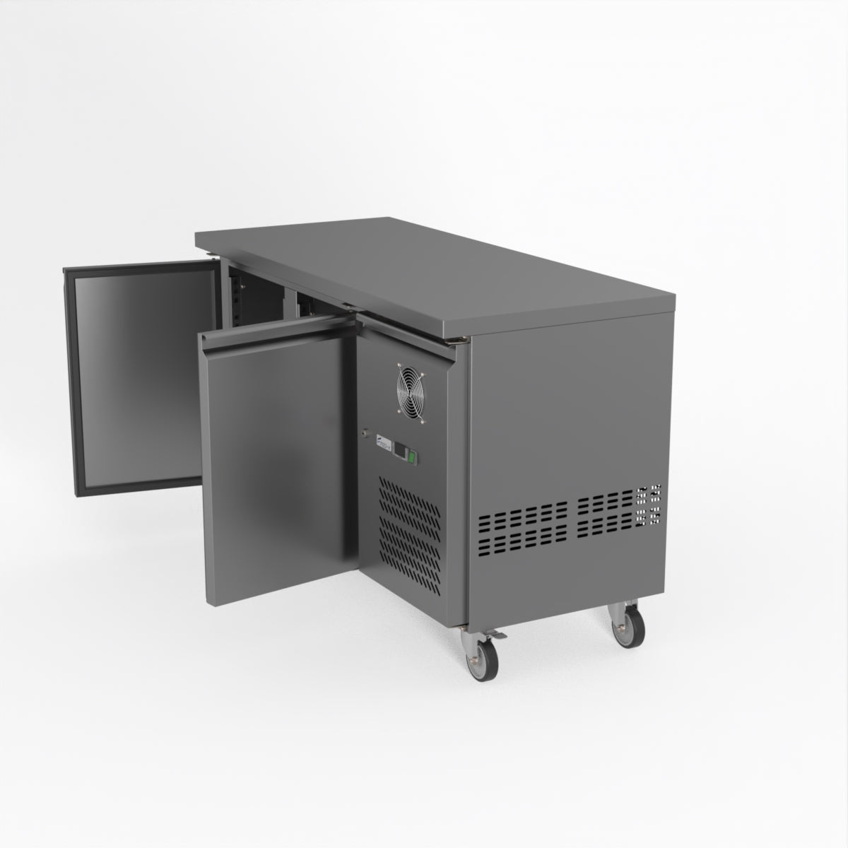 Thermaster Fed-X S/S Two Door Bench Fridge XUB6C13S2V