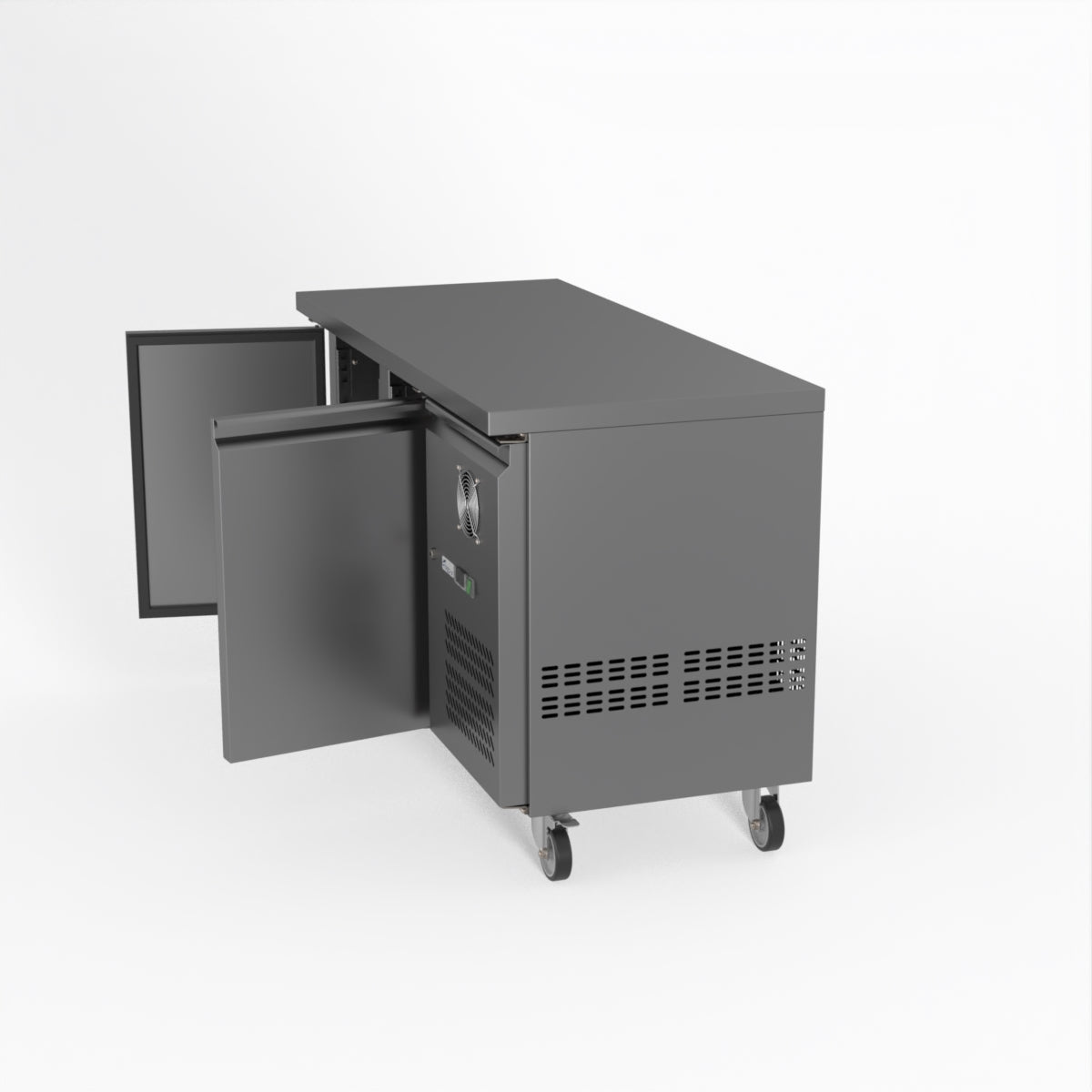 Thermaster Fed-X S/S Two Door Bench Freezer XUB6F13S2V