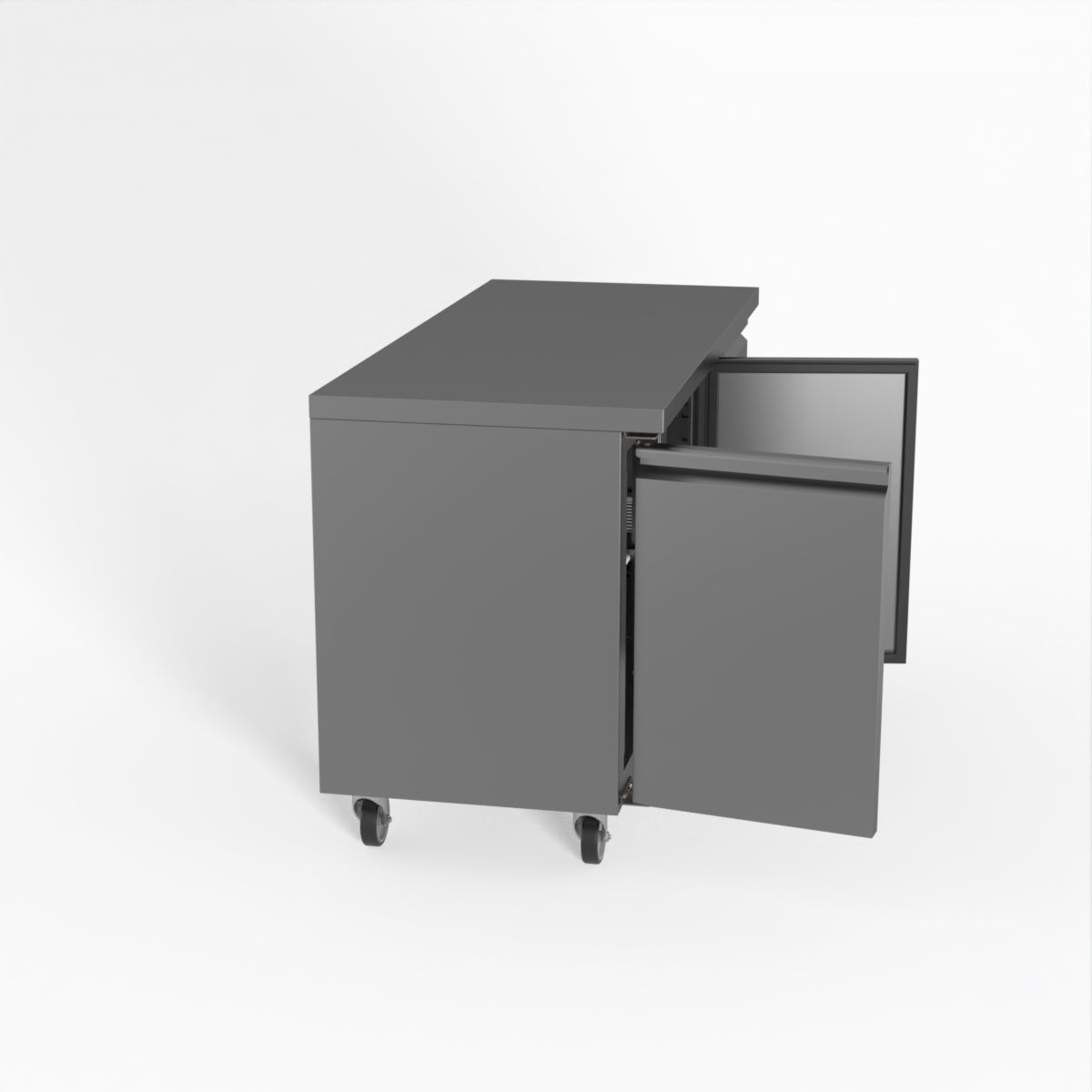 Thermaster Fed-X S/S Two Door Bench Fridge XUB6C13S2V