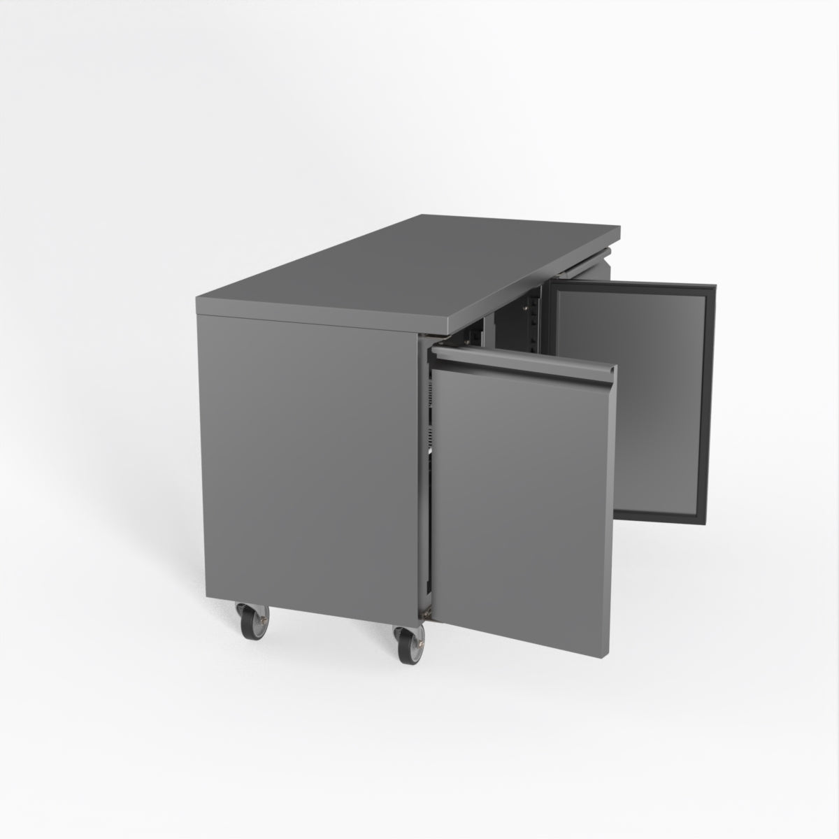 Thermaster Fed-X S/S Two Door Bench Fridge XUB6C13S2V