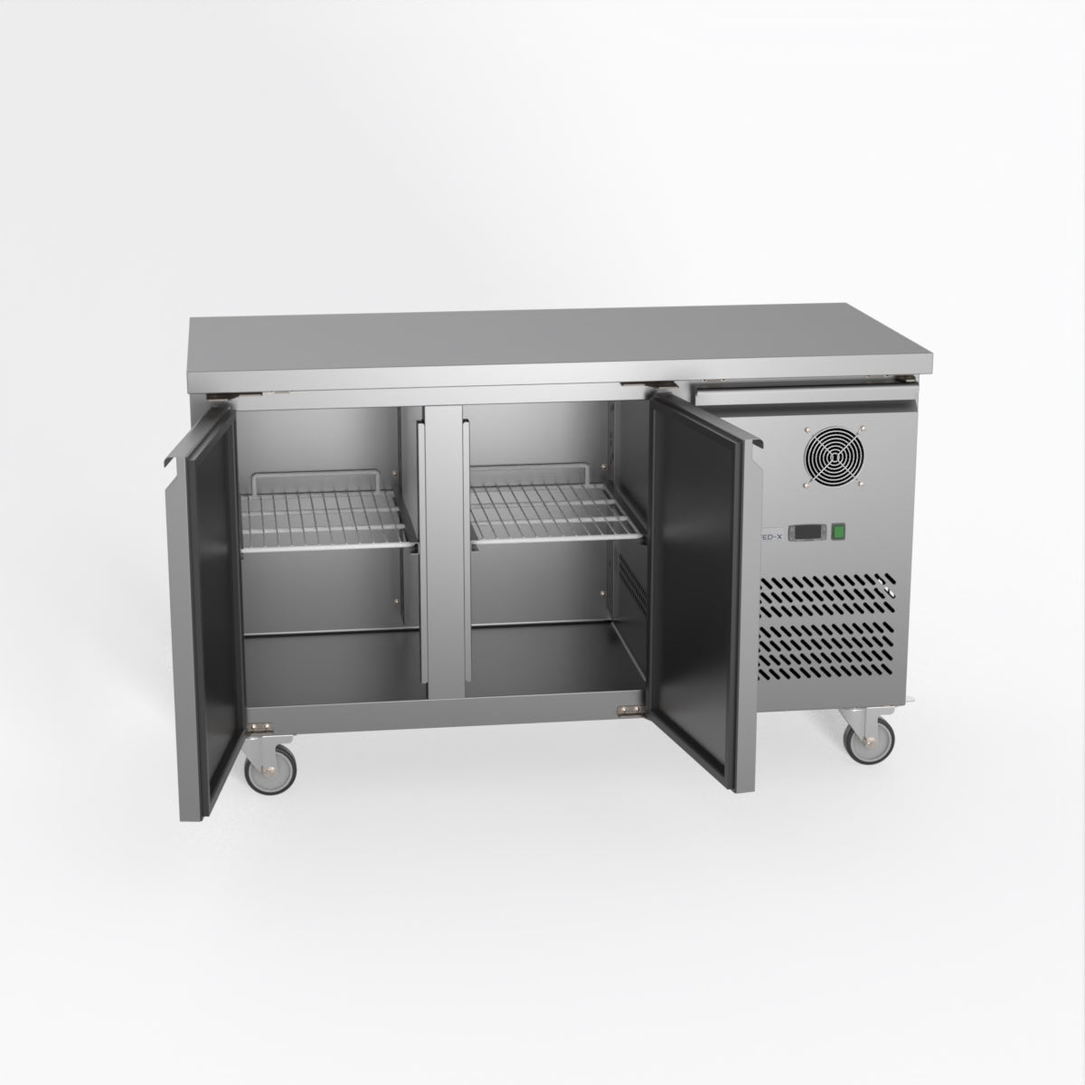 Thermaster Fed-X S/S Two Door Bench Fridge XUB6C13S2V