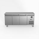 Thermaster Fed-X S/S Three Door Bench Fridge XUB6C18S3V