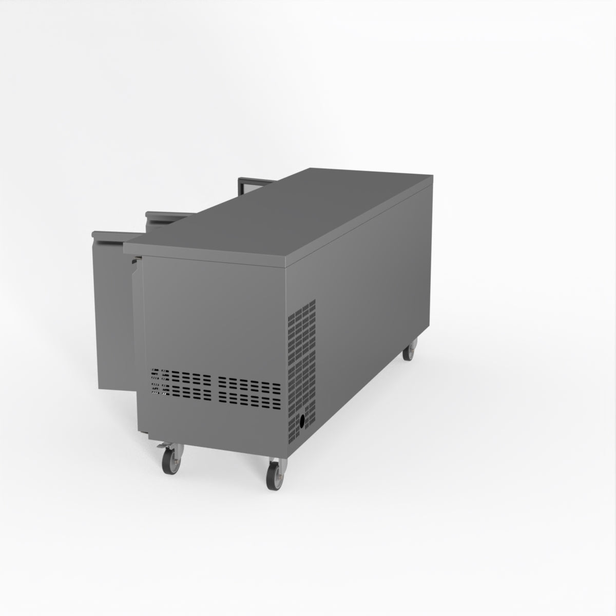 Thermaster Fed-X S/S Three Door Bench Freezer XUB6F18S3V